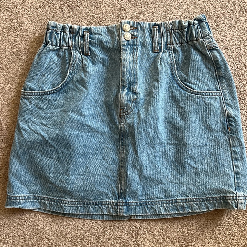 topshop | denim skirts | size 10 | mini skirt